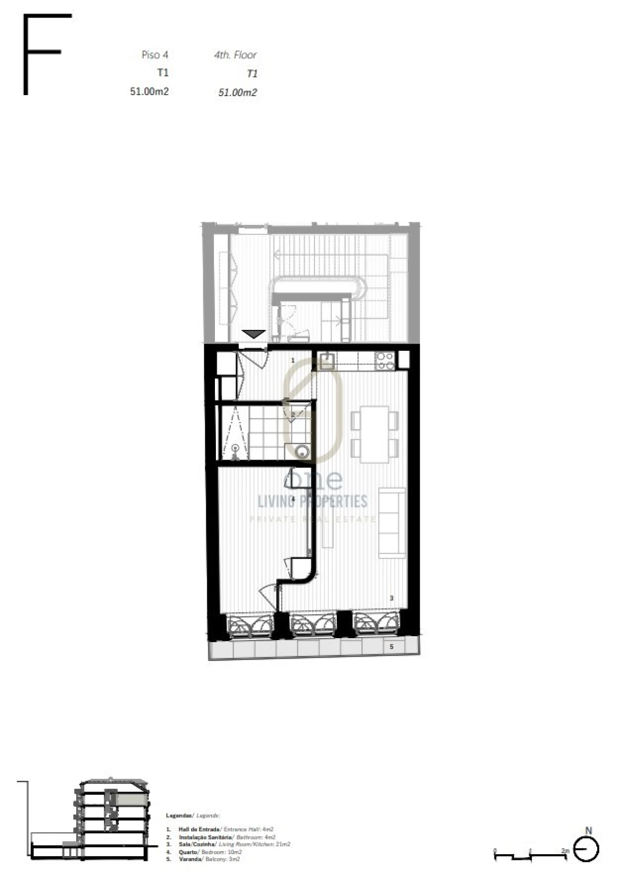 Apartamento T1 para Venda em Cedofeita, Santo Ildefonso, Sé, Miragaia, São Nicolau e Vitória Foto 9