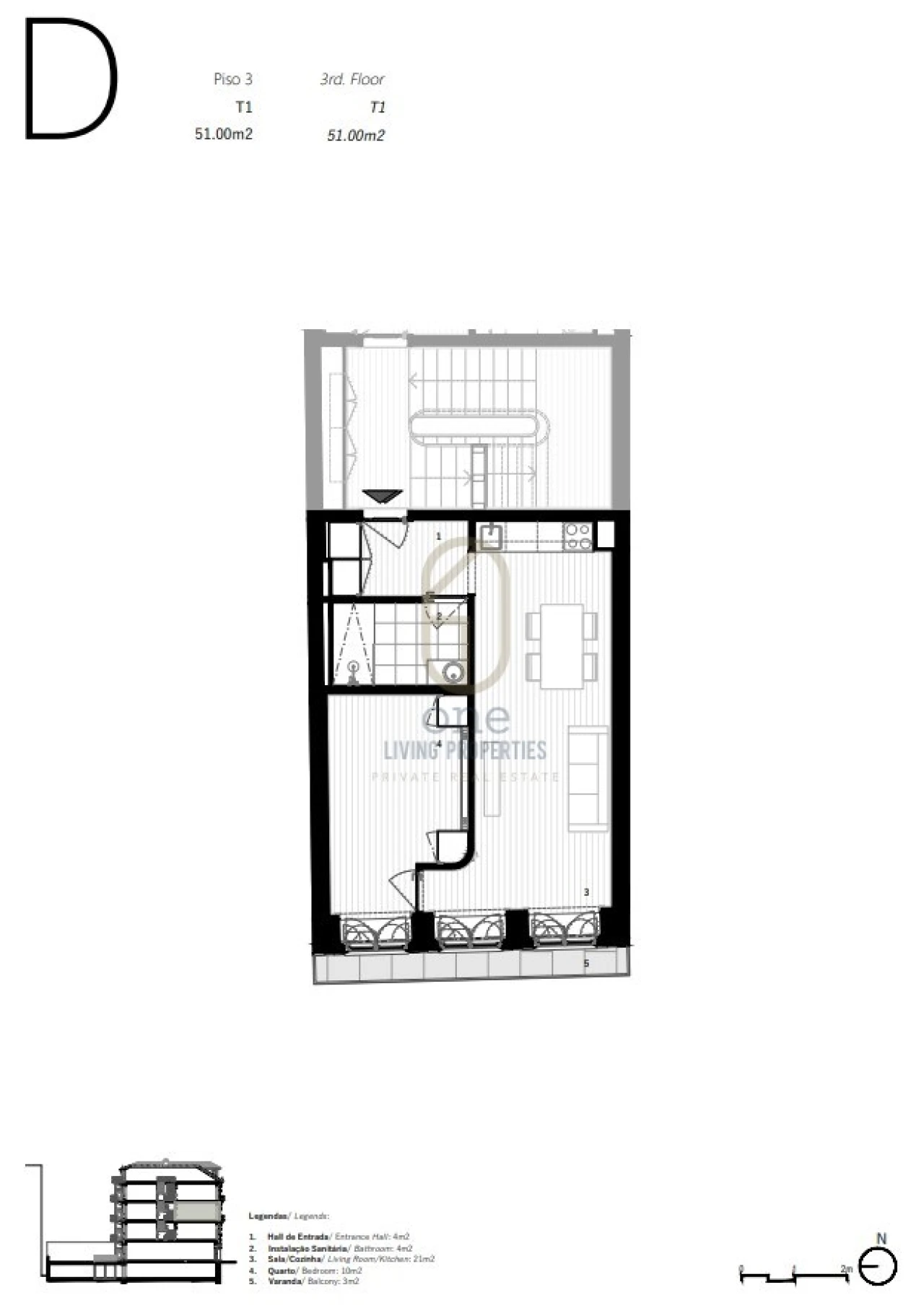 Apartamento T1 para Venda em Cedofeita, Santo Ildefonso, Sé, Miragaia, São Nicolau e Vitória Foto 9