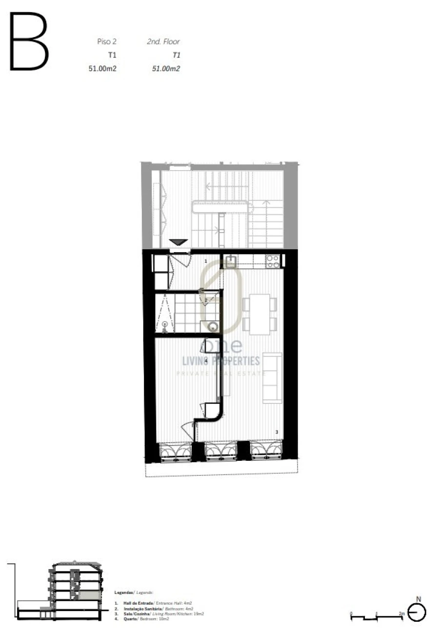 Apartamento T1 para Venda em Cedofeita, Santo Ildefonso, Sé, Miragaia, São Nicolau e Vitória Foto 9