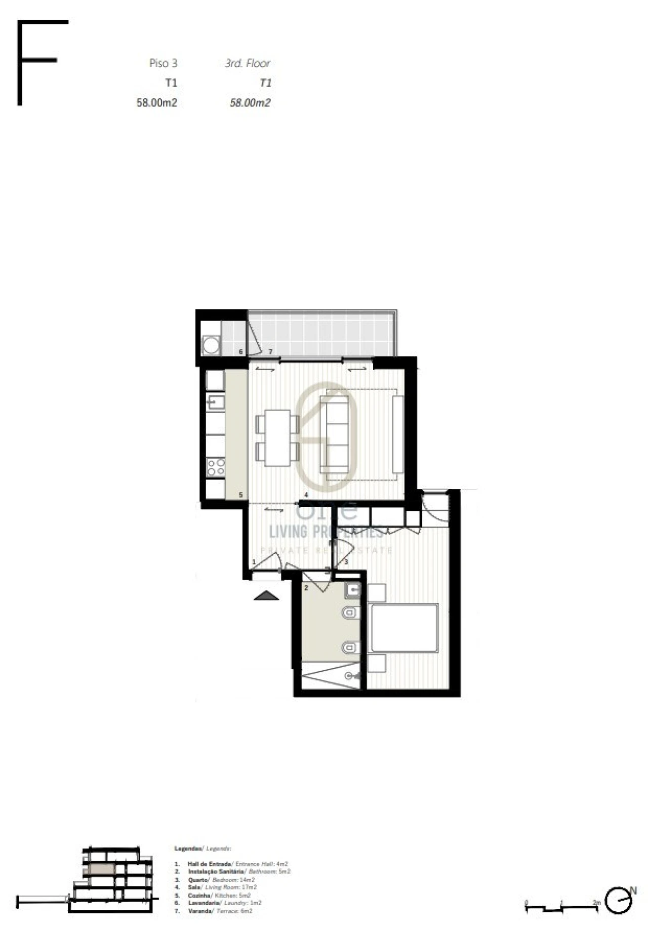 Apartamento T1 para Venda em Cedofeita, Santo Ildefonso, Sé, Miragaia, São Nicolau e Vitória Foto 7