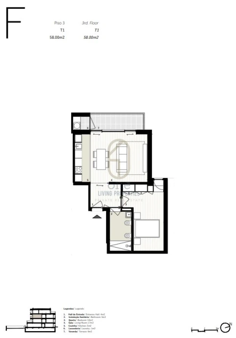 Apartamento T1 para Venda em Cedofeita, Santo Ildefonso, Sé, Miragaia, São Nicolau e Vitória