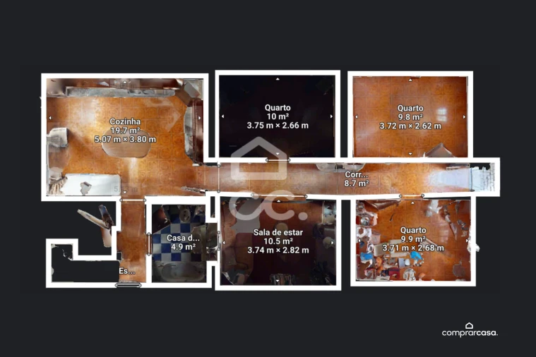 Moradia T3 para Venda em Brinches Foto 14