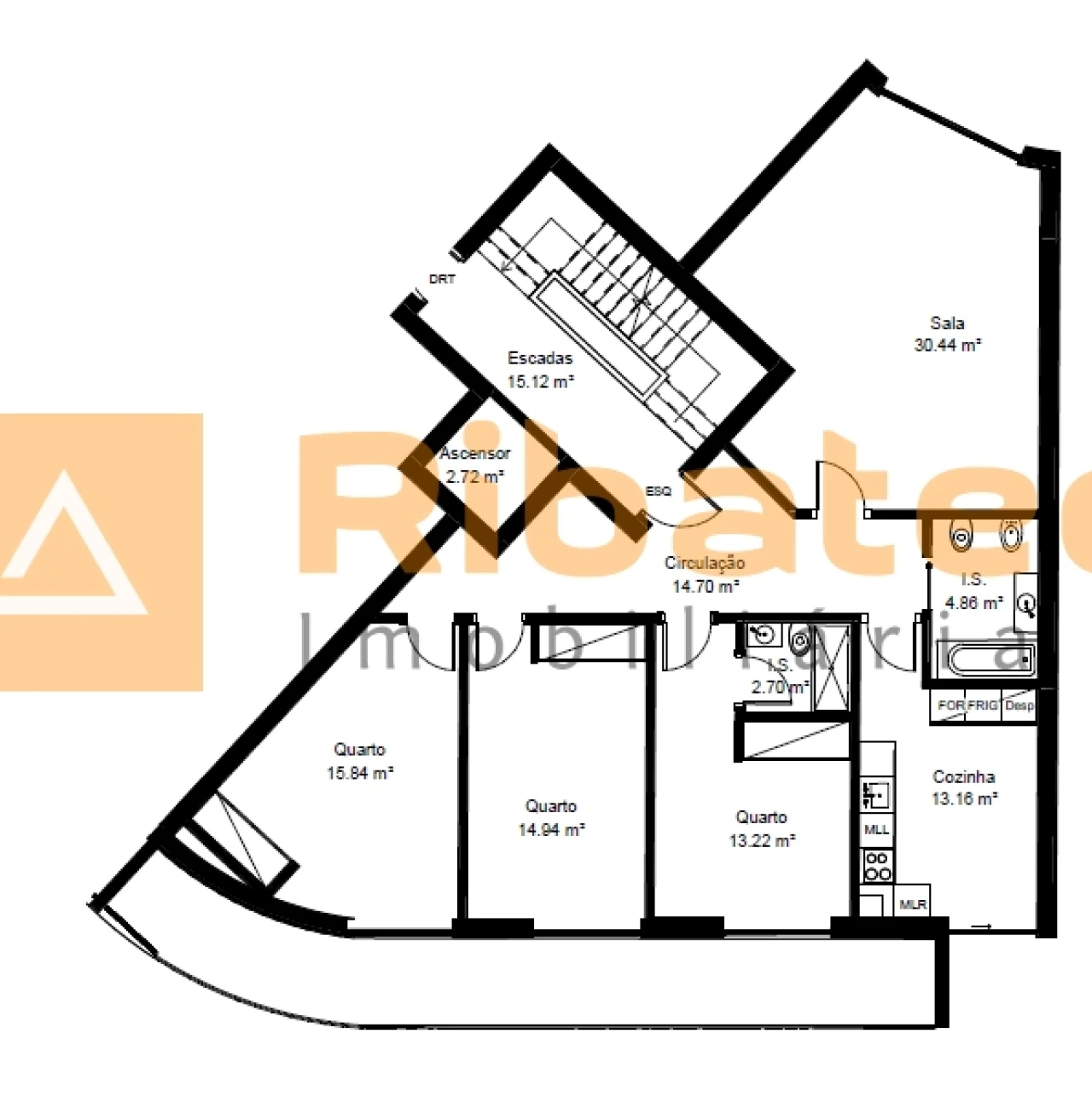 Apartamento T3 para Venda em Almeirim Foto 13