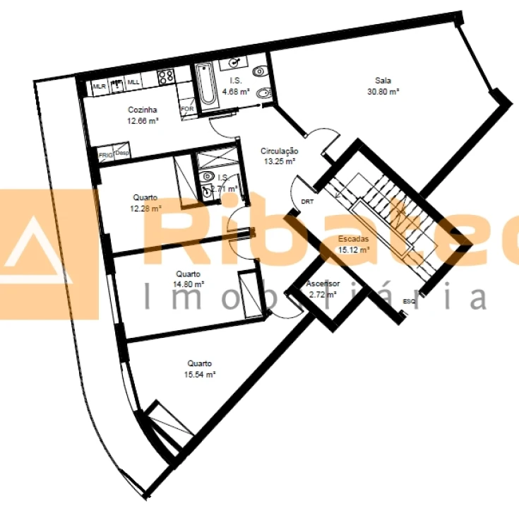 Apartamento T3 para Venda em Almeirim Foto 13