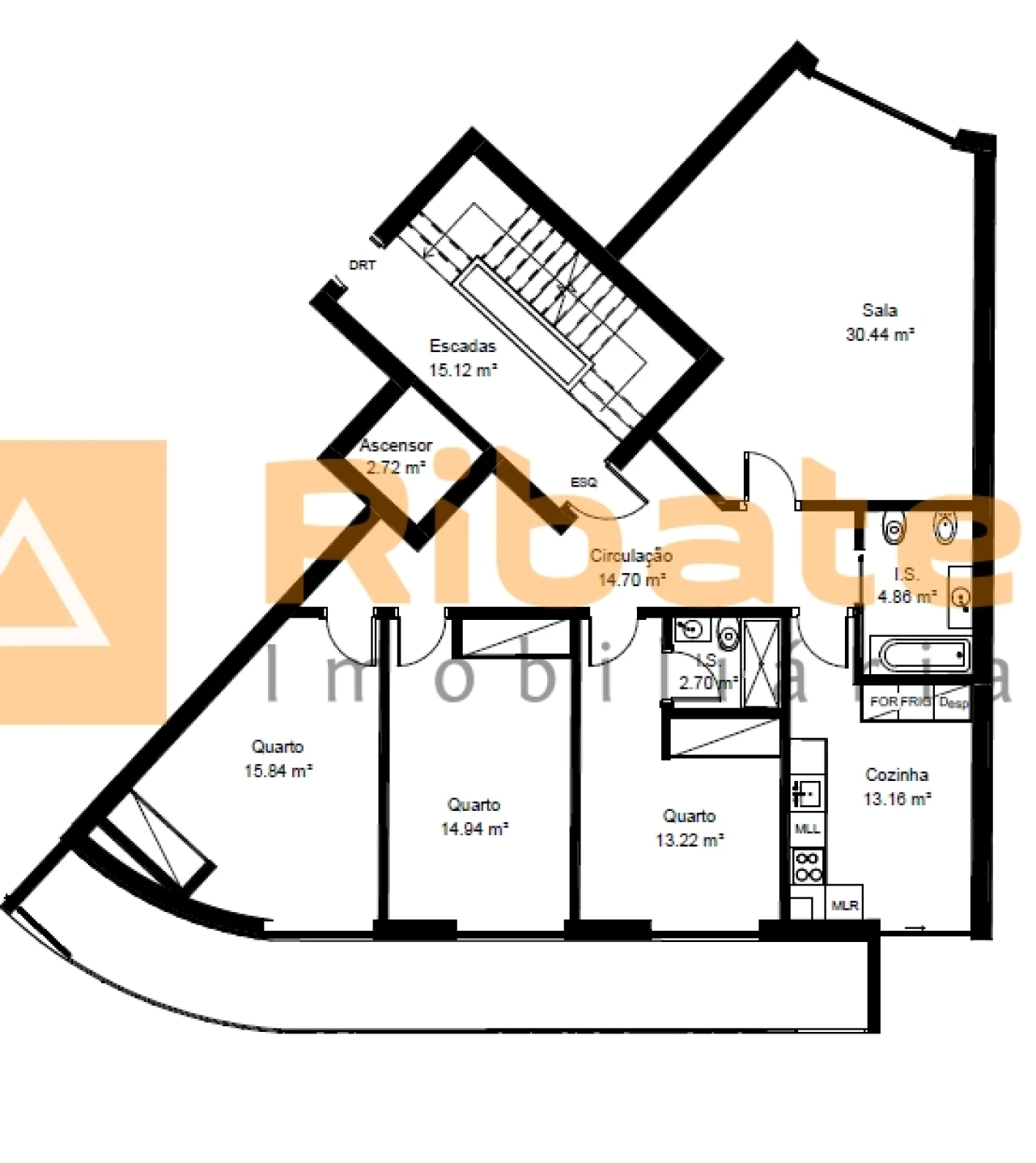 Apartamento T3 para Venda em Almeirim Foto 13