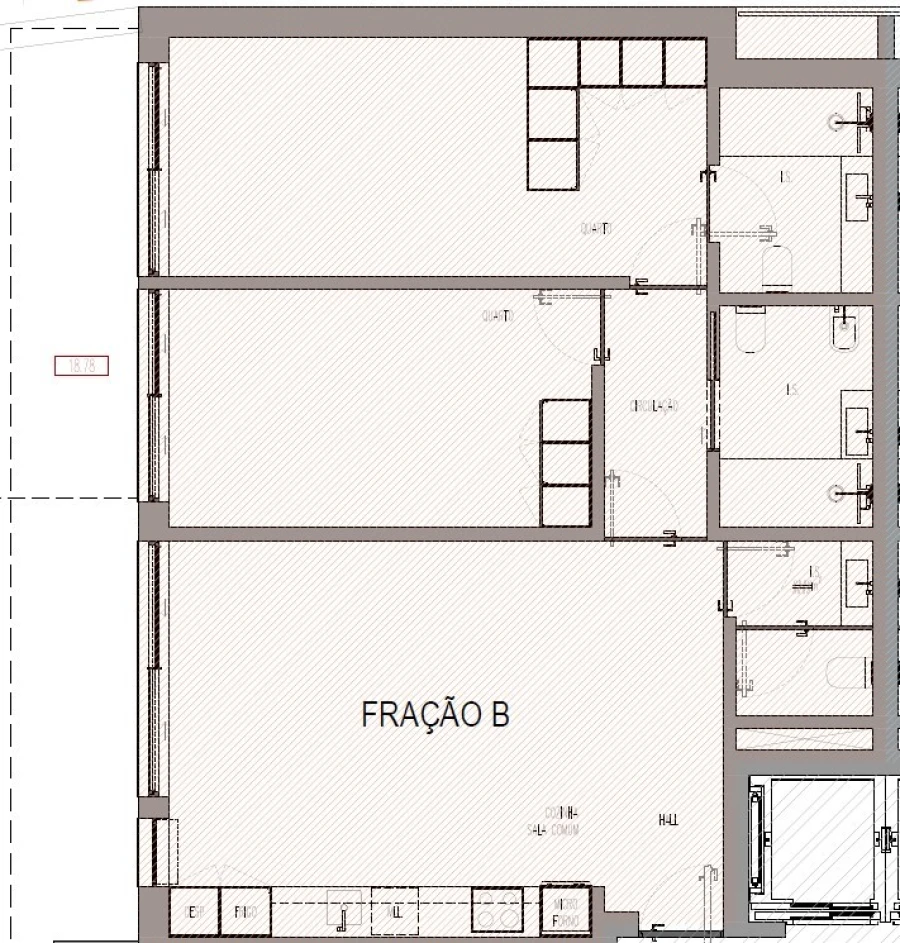Apartamento T2 para Venda em Madalena Foto 21