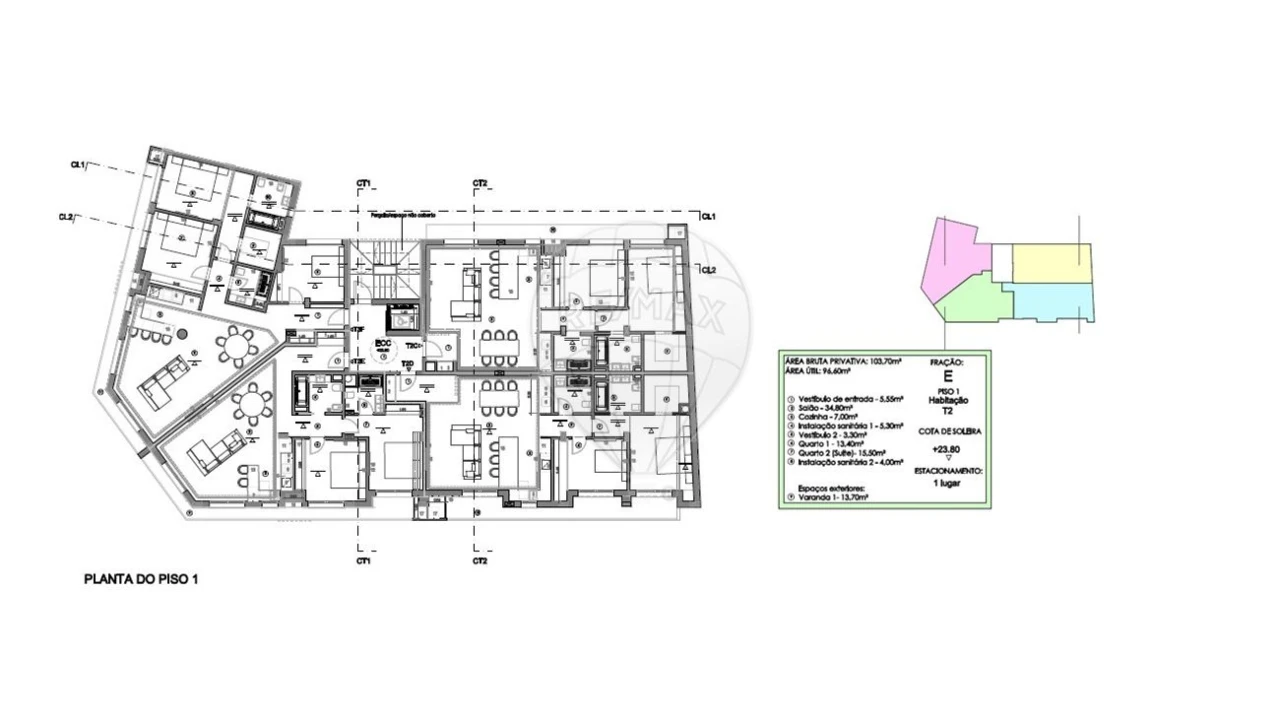 Apartamento T2 para Venda em Almeirim Foto 15