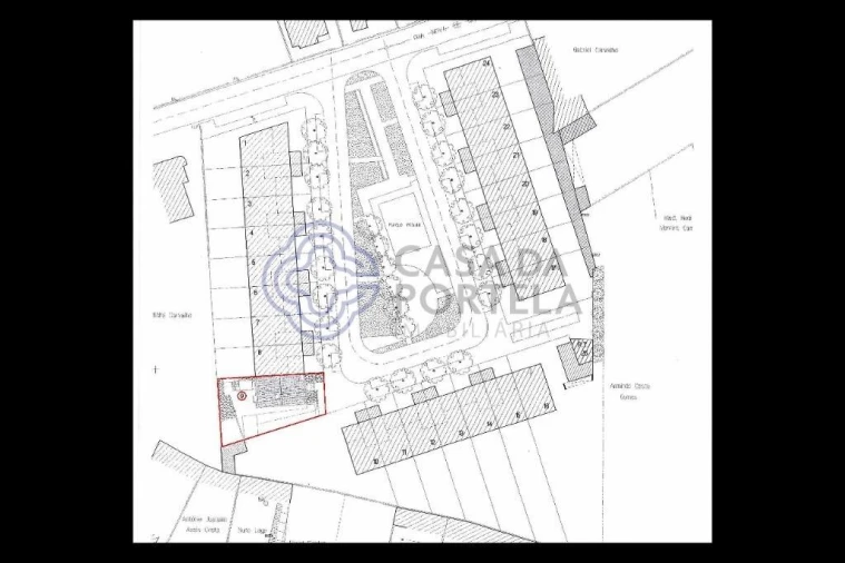 Terreno para Venda em Castêlo da Maia Planta 1