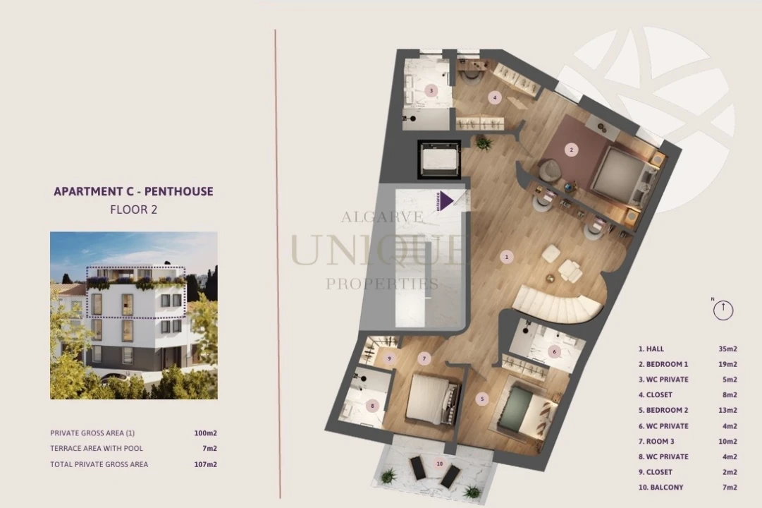 Apartamento T3 para Venda em Lagos (São Sebastião e Santa Maria) Foto 8