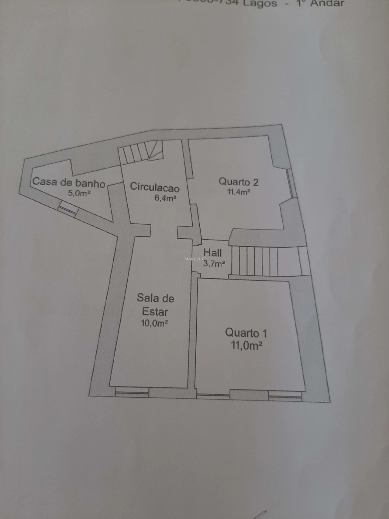 Moradia T3 para Venda em Lagos (São Sebastião e Santa Maria) Planta 2