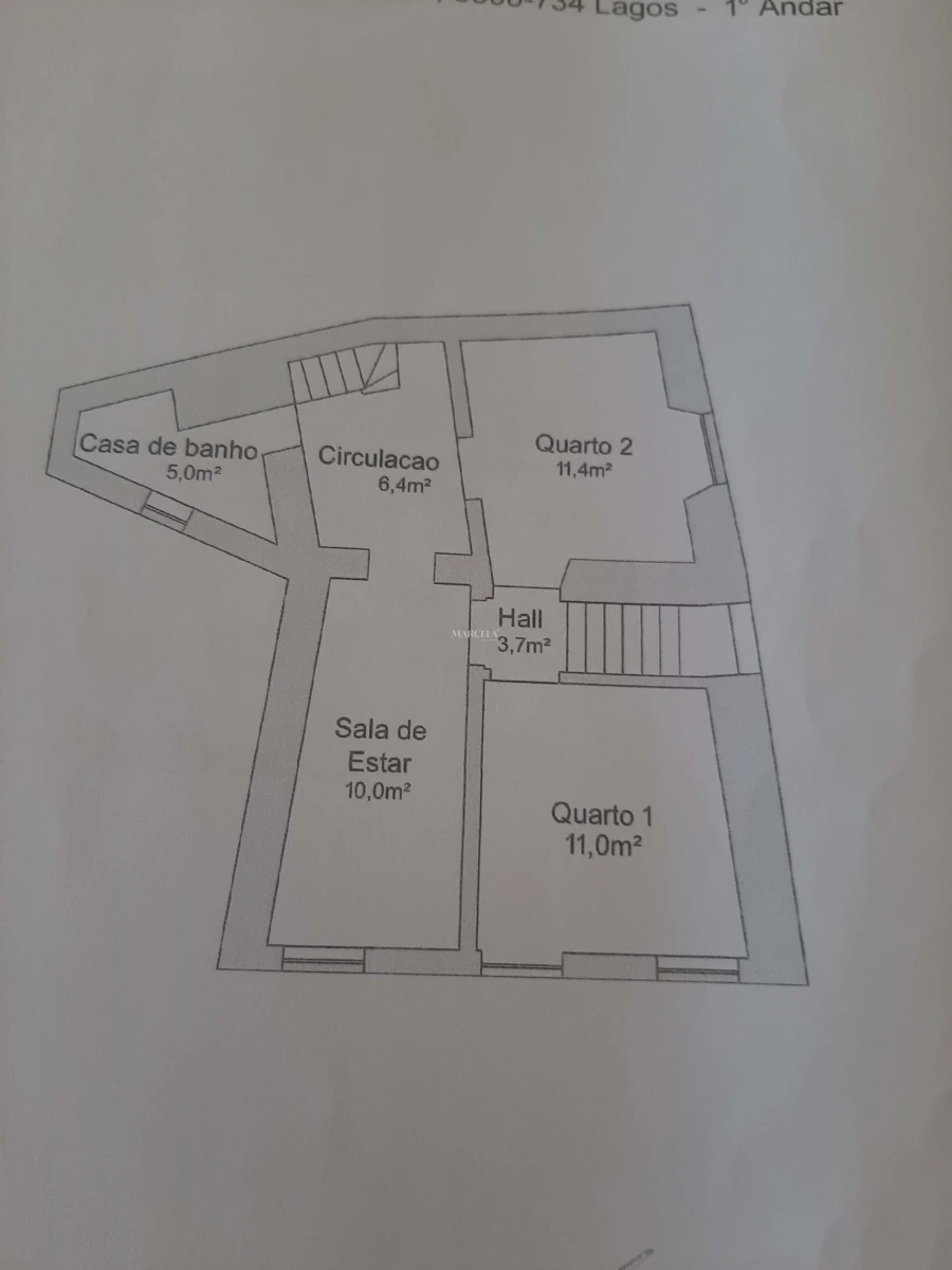 Moradia T3 para Venda em Lagos (São Sebastião e Santa Maria) Planta 2
