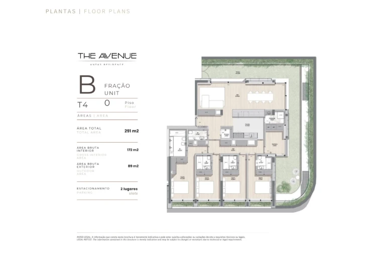 Apartamento T4 para Venda em Paranhos Planta 1
