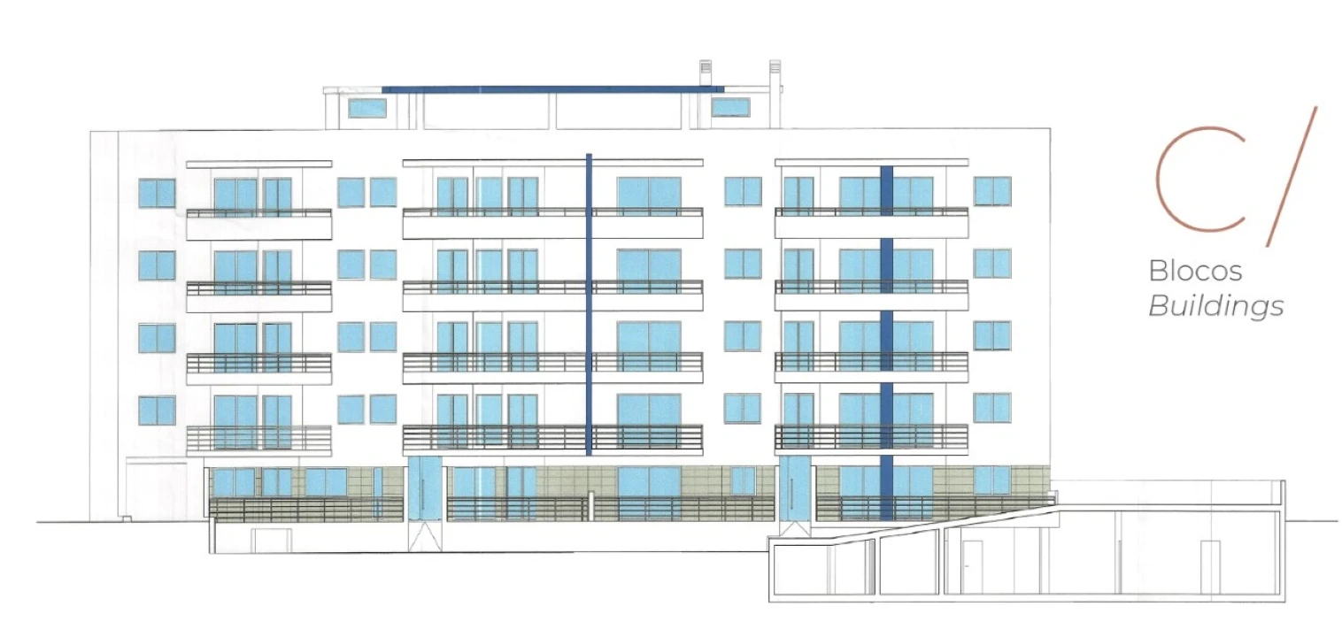 Apartamento T3 para Venda em Quelfes Planta 2