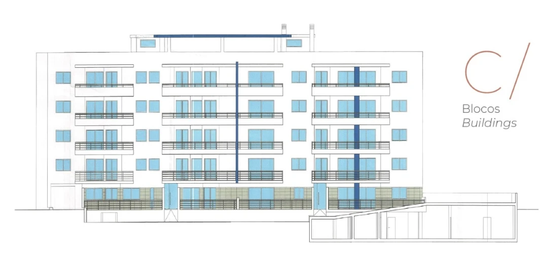 Apartamento T3 para Venda em Quelfes Planta 2