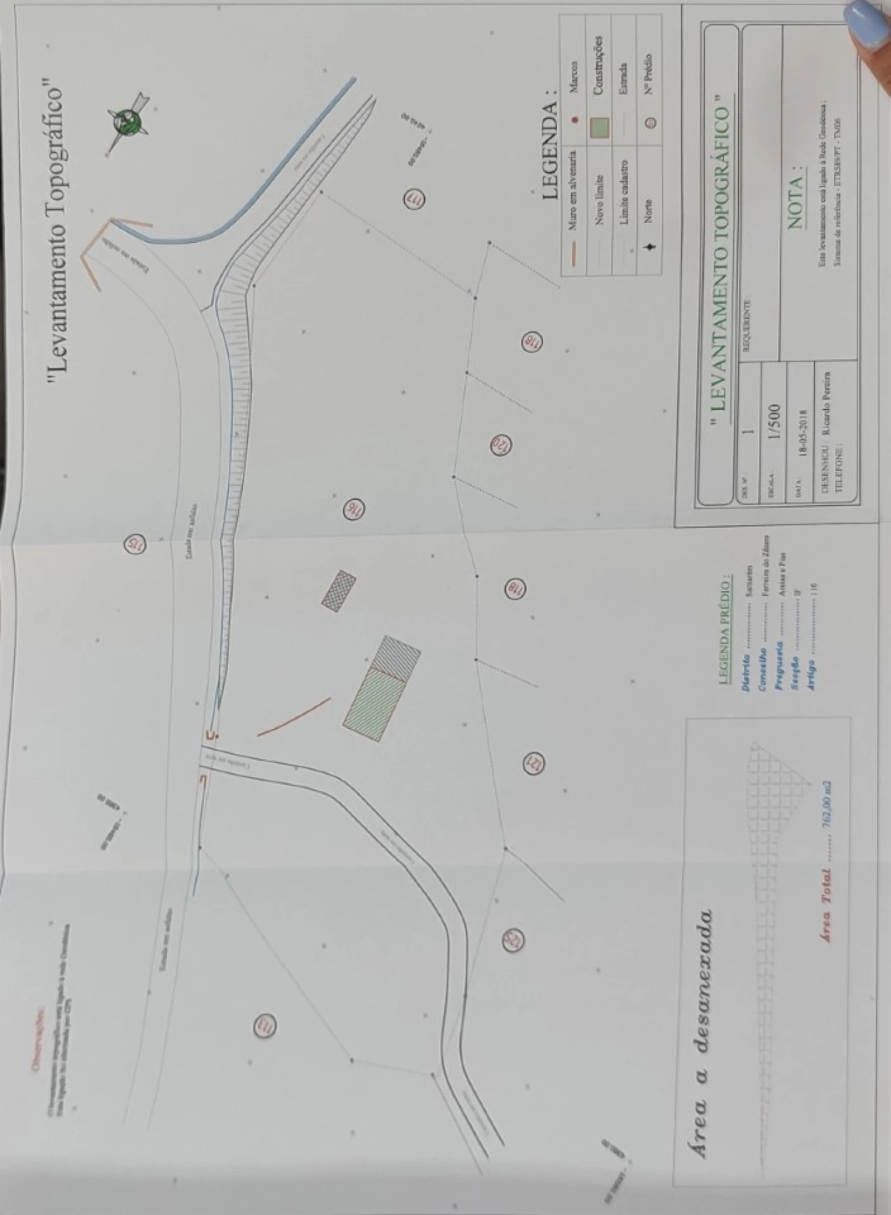 Quinta T3 para Venda em Areias e Pias Planta 2