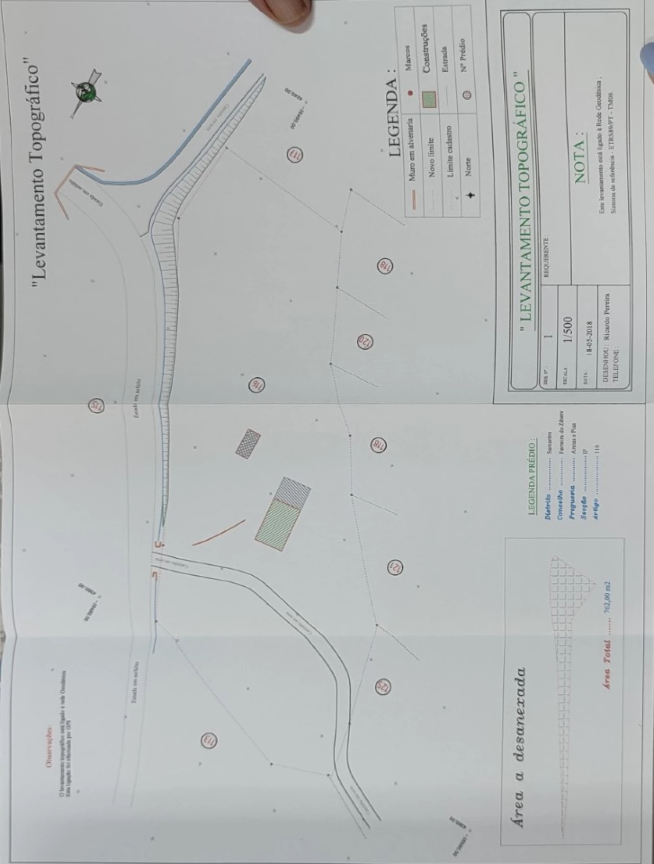Quinta T3 para Venda em Areias e Pias Planta 3