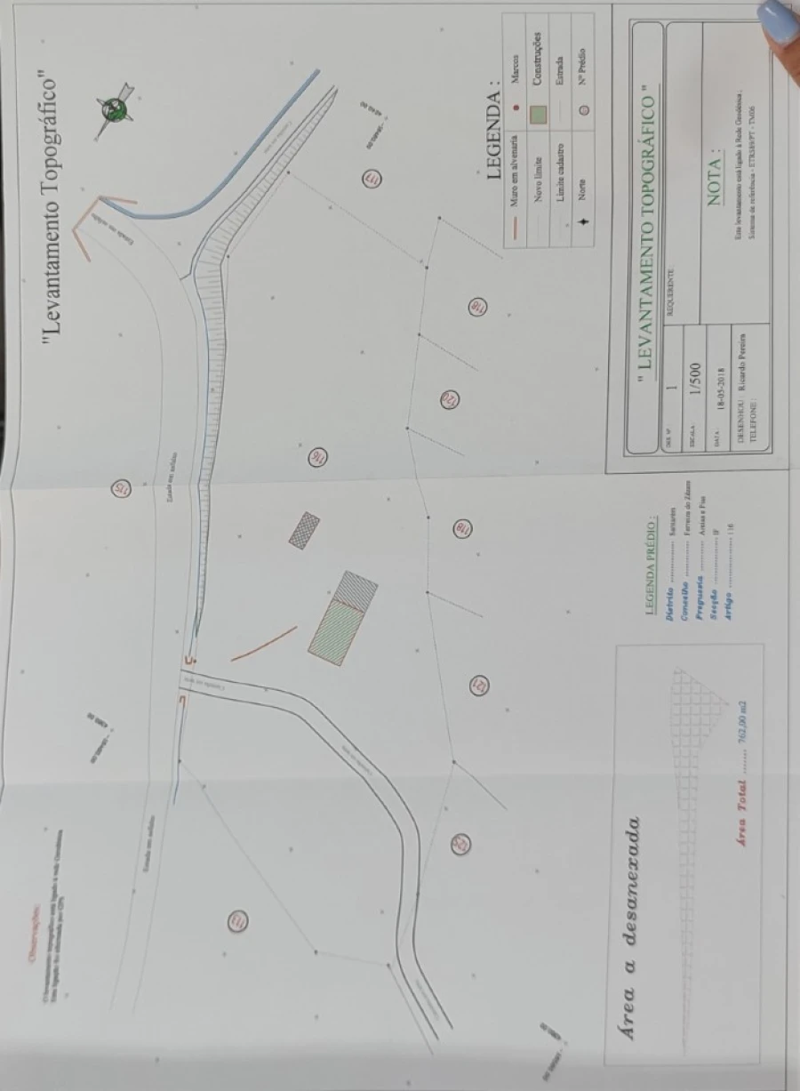 Quinta T3 para Venda em Areias e Pias Planta 2