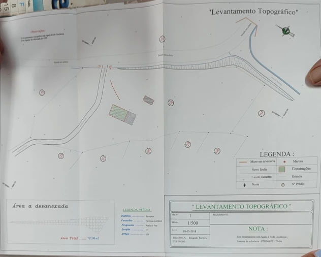 Quinta T3 para Venda em Areias e Pias Planta 1