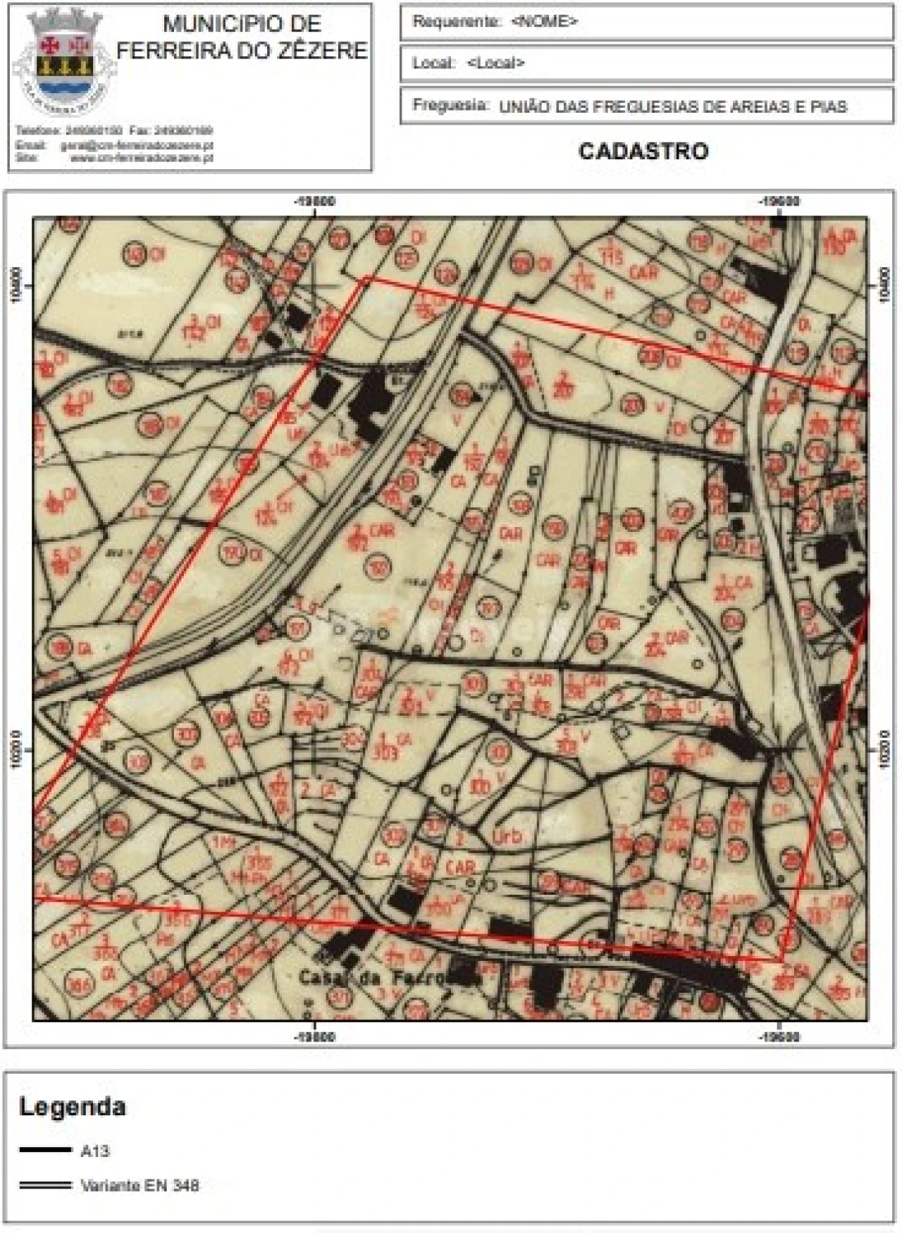 Terreno para Venda em Chãos Foto 12
