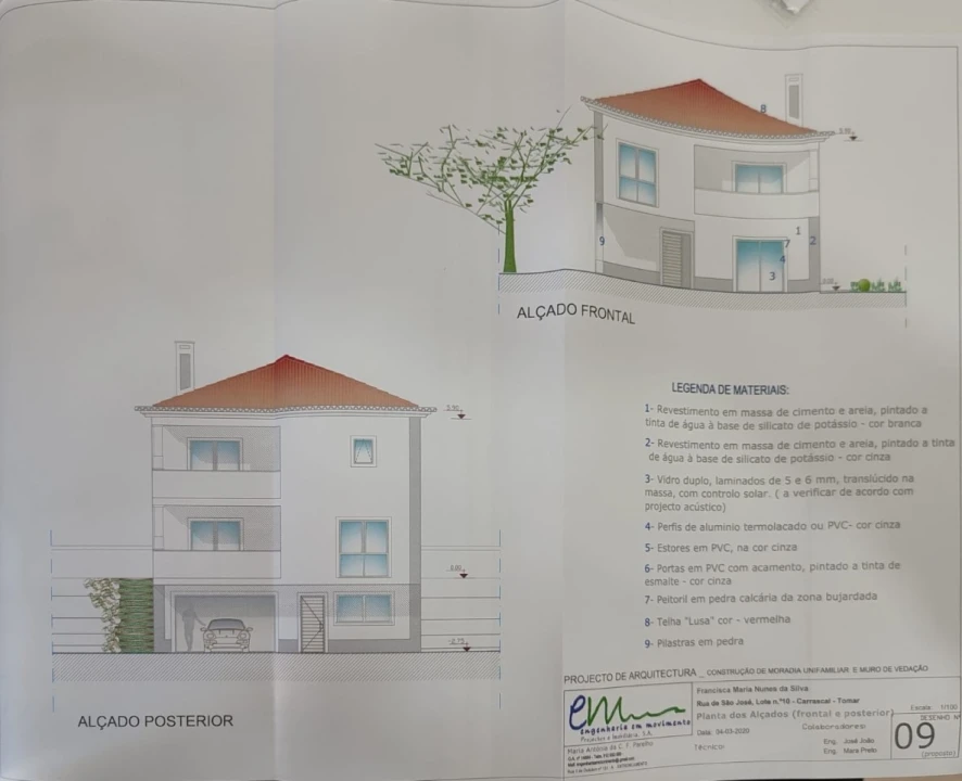 Terreno para Venda em São João Baptista e Santa Maria dos Olivais Planta 8