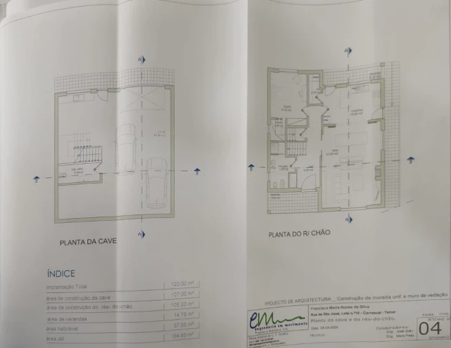 Terreno para Venda em São João Baptista e Santa Maria dos Olivais Planta 4