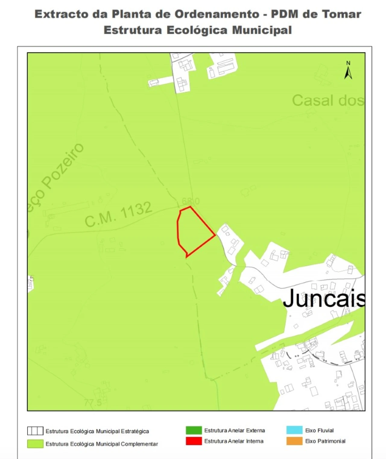 Terreno Agricola ou Rústico para Venda em São João Baptista e Santa Maria dos Olivais Planta 2