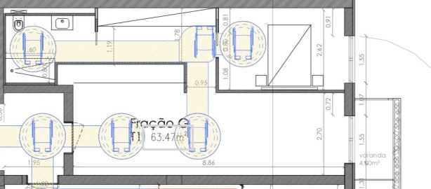Apartamento T1 para Venda em Matosinhos e Leça da Palmeira