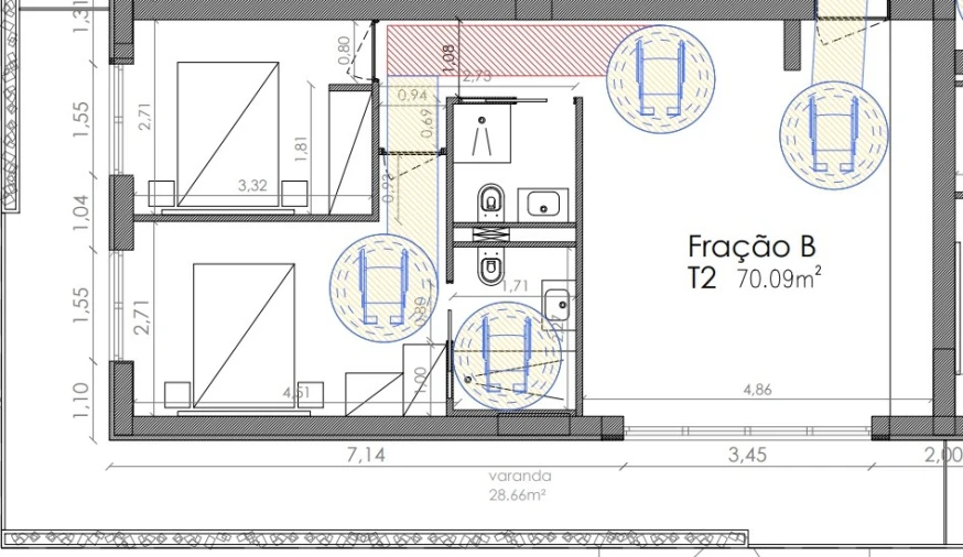 Apartamento T2 para Venda em Matosinhos e Leça da Palmeira Foto 14