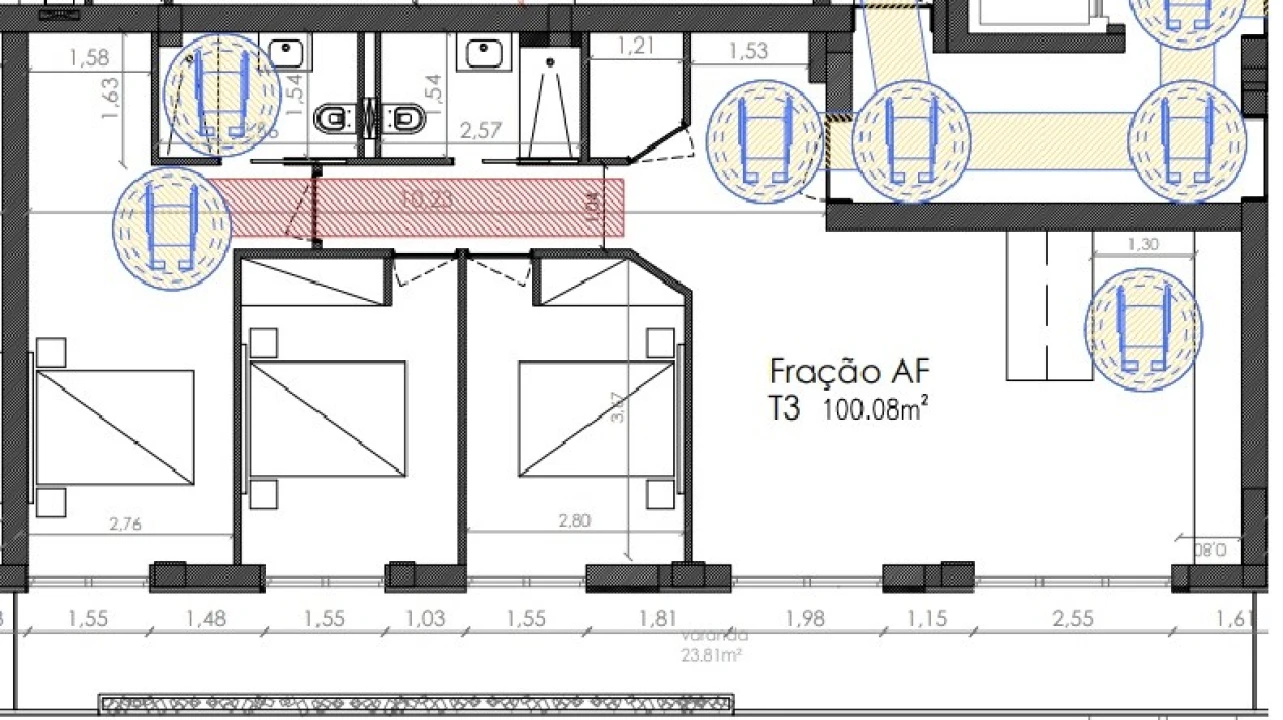 Apartamento T3 para Venda em Matosinhos e Leça da Palmeira Foto 15
