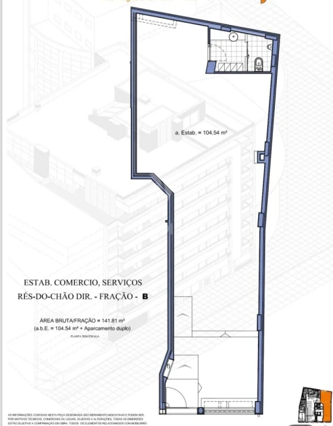 Loja para Arrendamento em Cidade da Maia