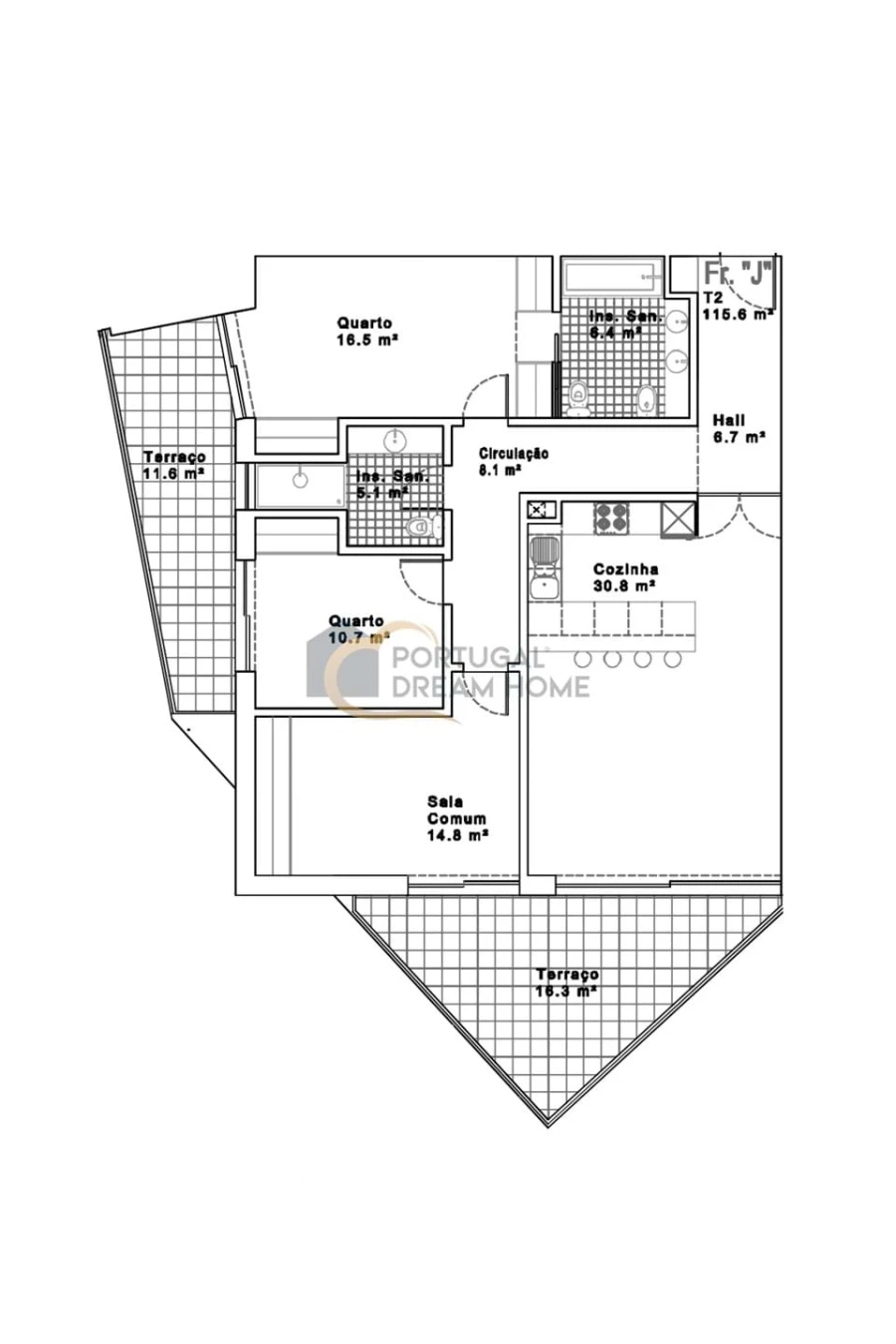 Apartamento T3 para Venda em Albufeira e Olhos de Água Foto 9