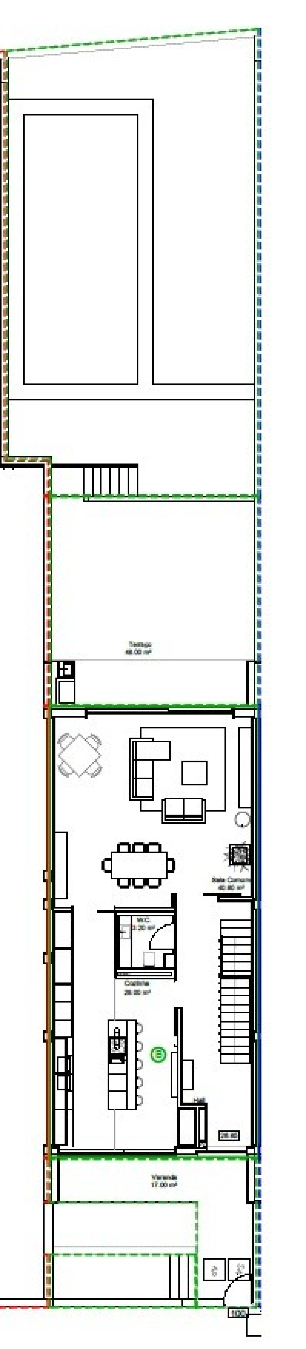 Quinta T3 para Venda em Canidelo Planta 2
