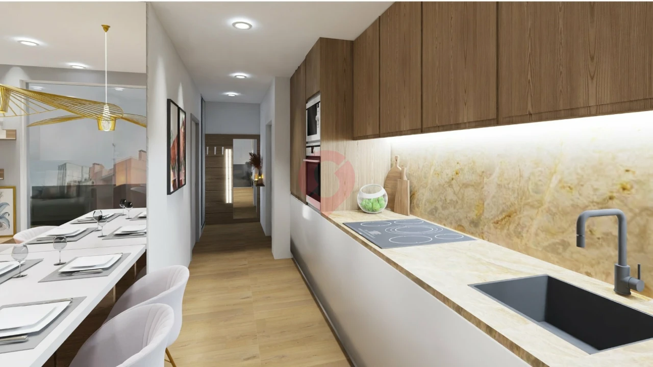 Apartamento T1 para Venda em Darque Foto 3