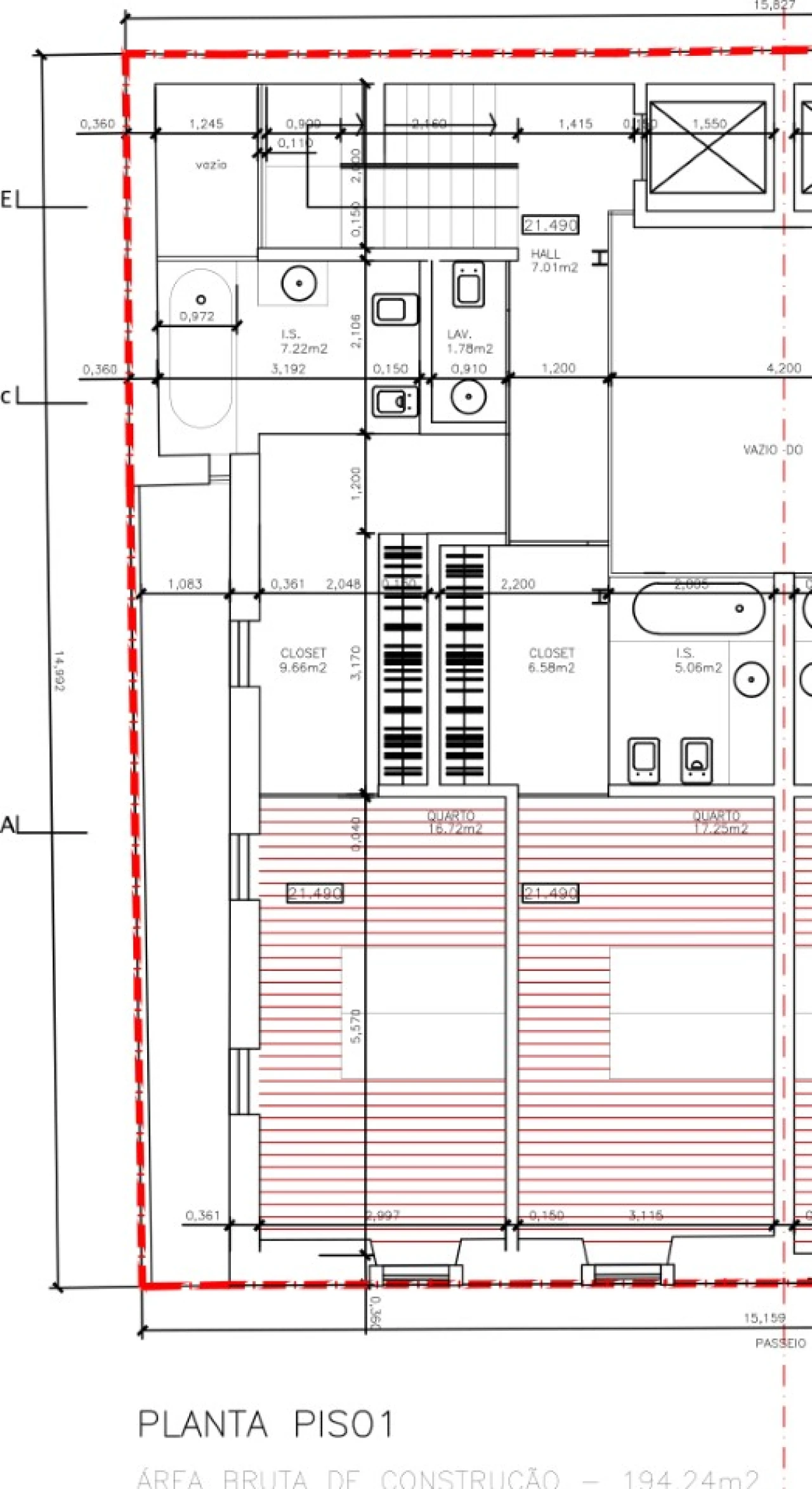 Moradia T3 para Venda em Cascais e Estoril Planta 2