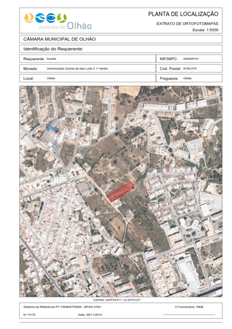 Terreno para Venda em Quelfes Foto 3