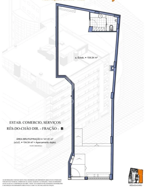 Loja para Arrendamento em Cidade da Maia