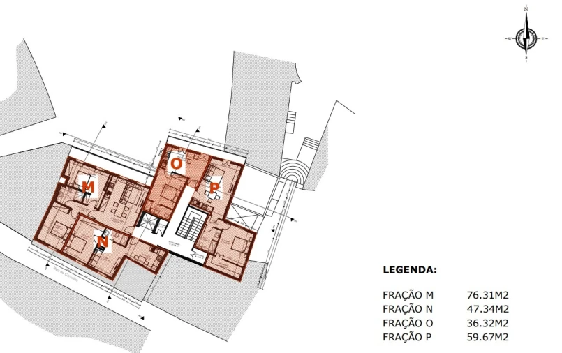 Prédio para Venda em Viseu Planta 3