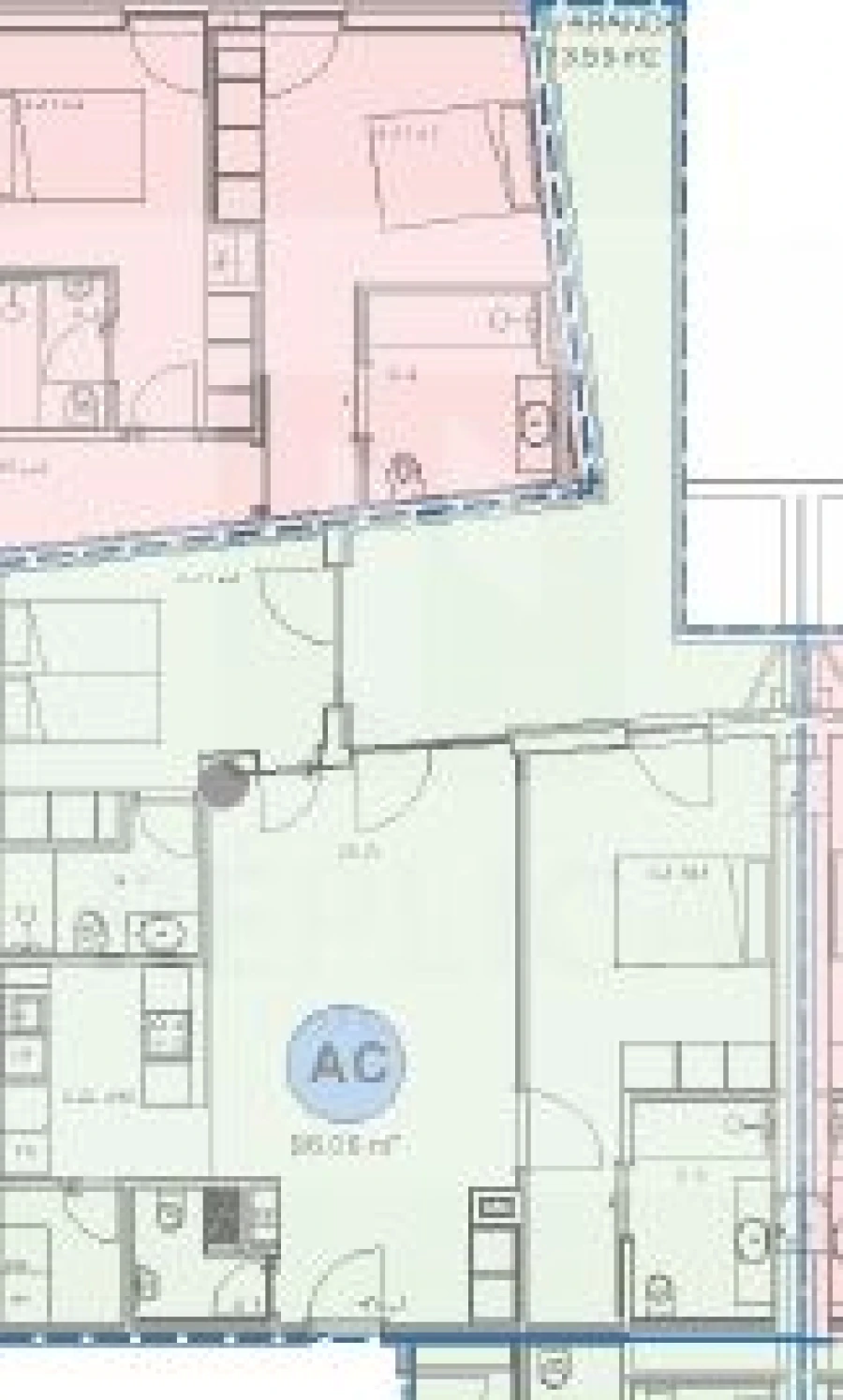 Apartamento T2 para Venda em Paranhos Planta 1