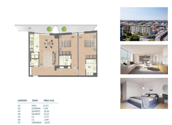 Apartamento T2 para Venda em Paranhos Foto 10