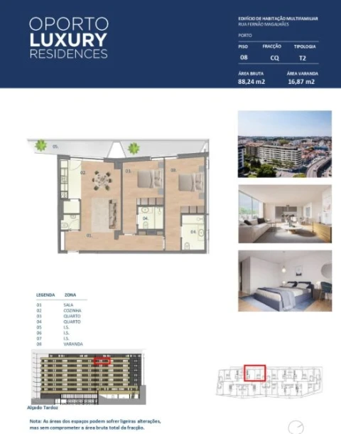 Apartamento T2 para Venda em Paranhos