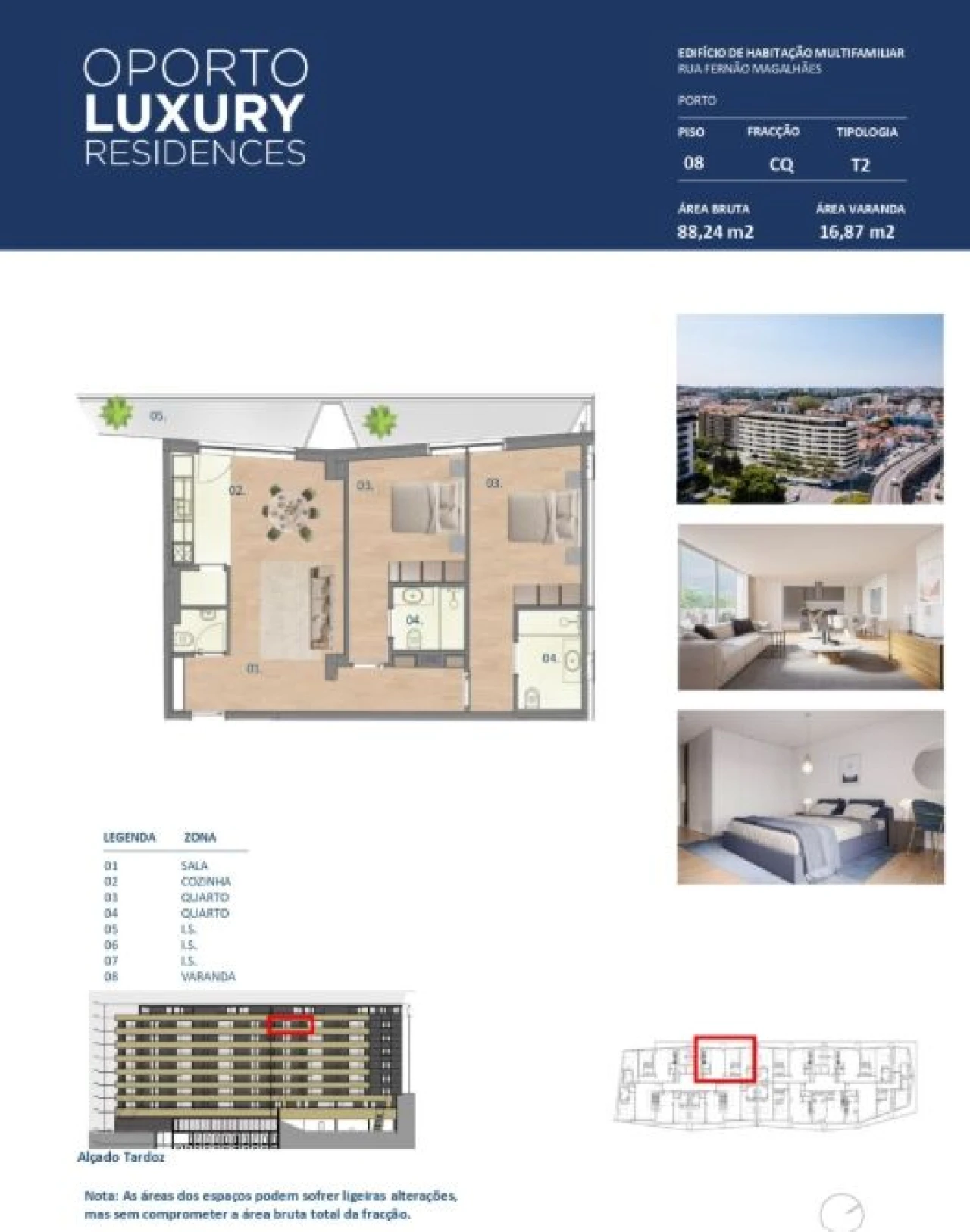 Apartamento T2 para Venda em Paranhos Foto 10