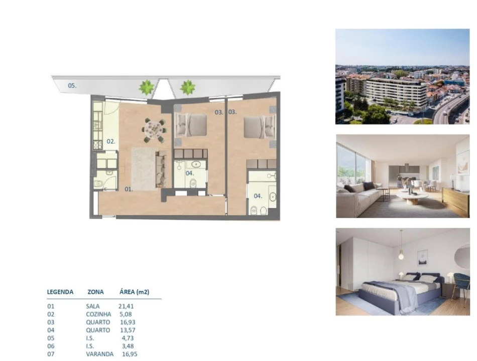 Apartamento T2 para Venda em Paranhos Foto 10