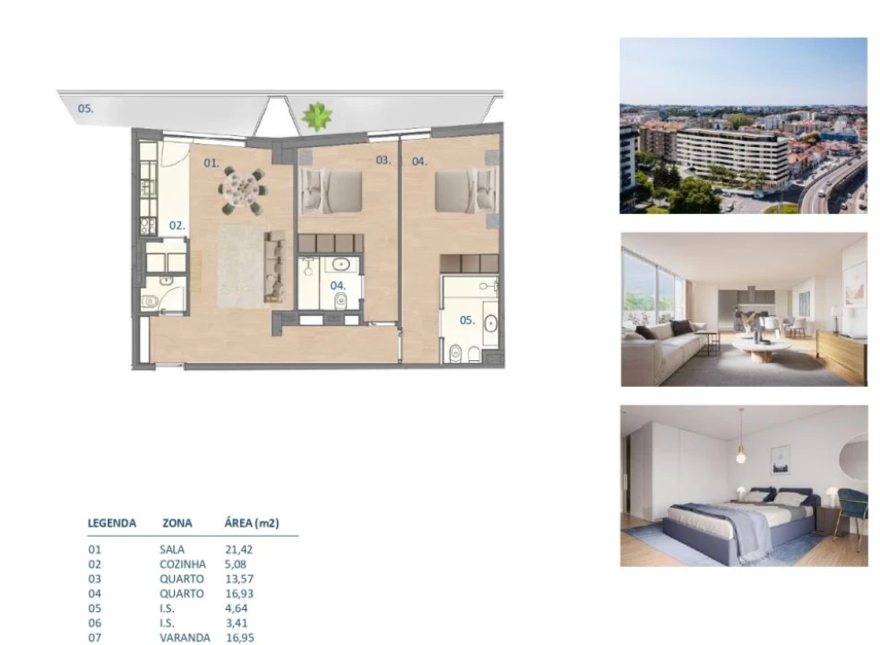 Apartamento T2 para Venda em Paranhos Foto 10