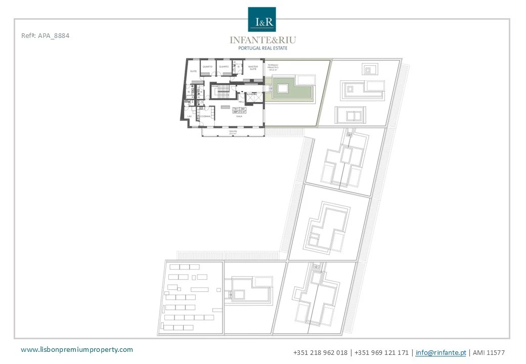 Apartamento T4 para Venda em Algés, Linda-A-Velha e Cruz Quebrada-Dafundo Planta 2