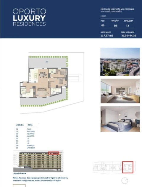 Apartamento T2 para Venda em Paranhos