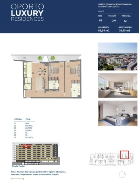 Apartamento T2 para Venda em Paranhos