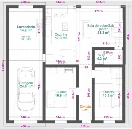 Moradia T3 para Venda em Milagres Foto 3