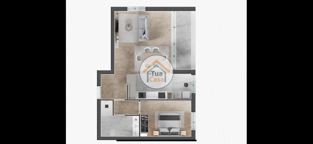 Apartamento T2 para Venda em Canidelo Foto 12