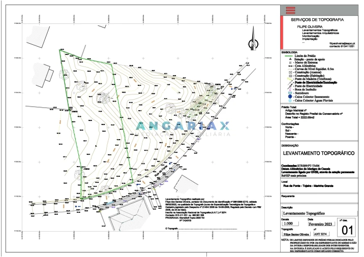 Terreno para Venda em Marinha Grande Planta 1