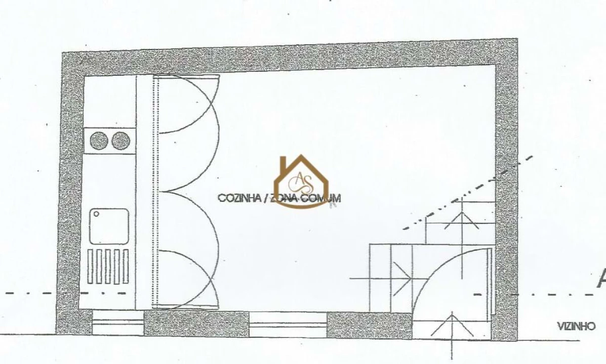 Moradia T1 para Venda em Lagos (São Sebastião e Santa Maria) Planta 2